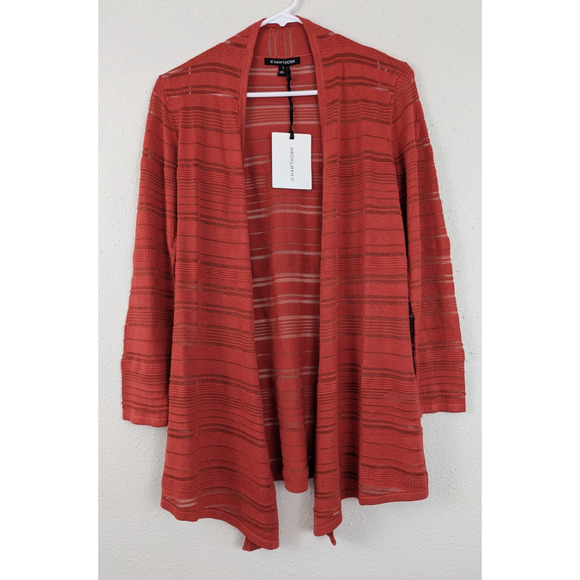 New 41 Hawthorn sz S Cardigan Knit Sweater open front long sleeves 0983 - Picture 1 of 6